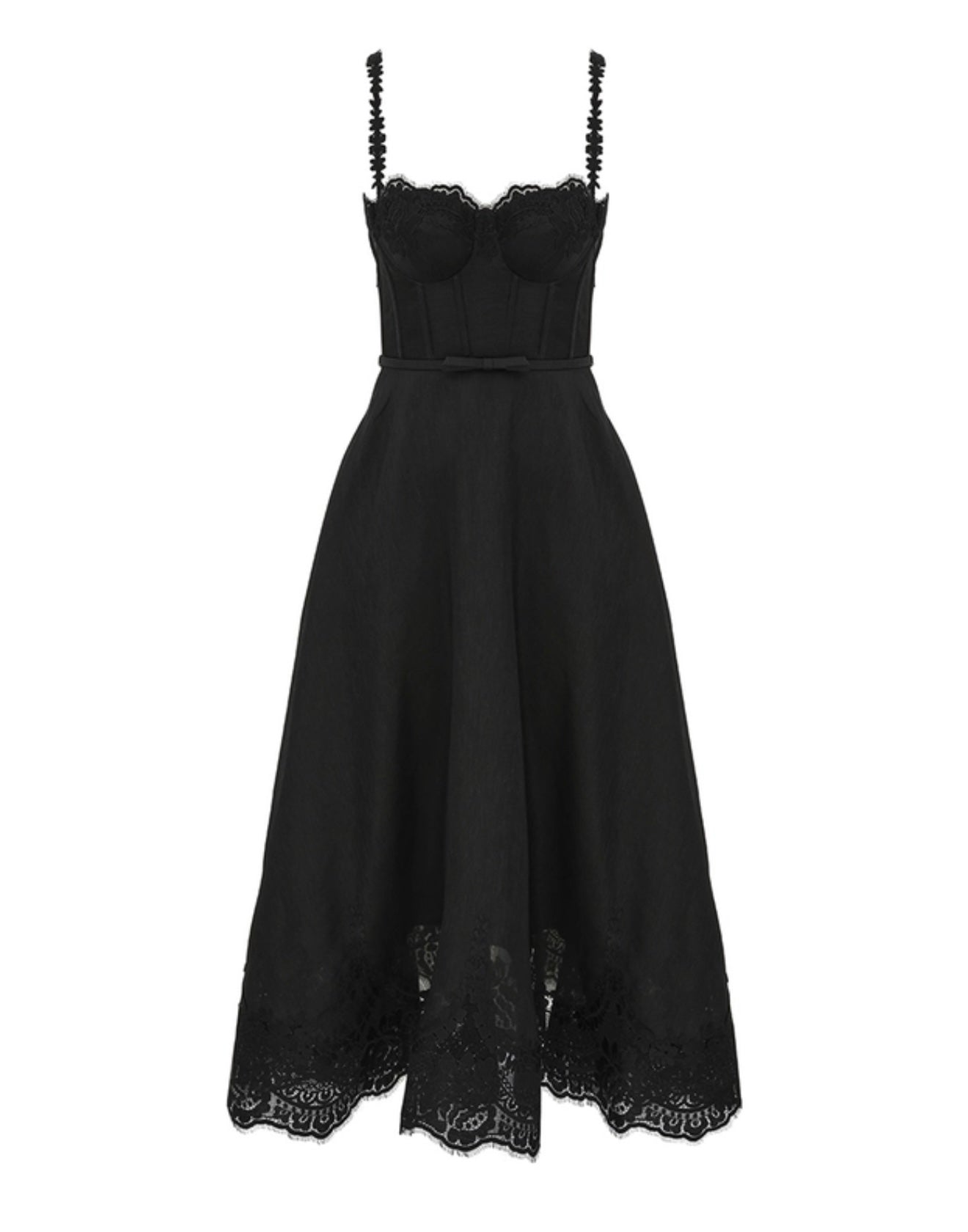 Zimmermann Hypnotic Lace Trim Gown size 1