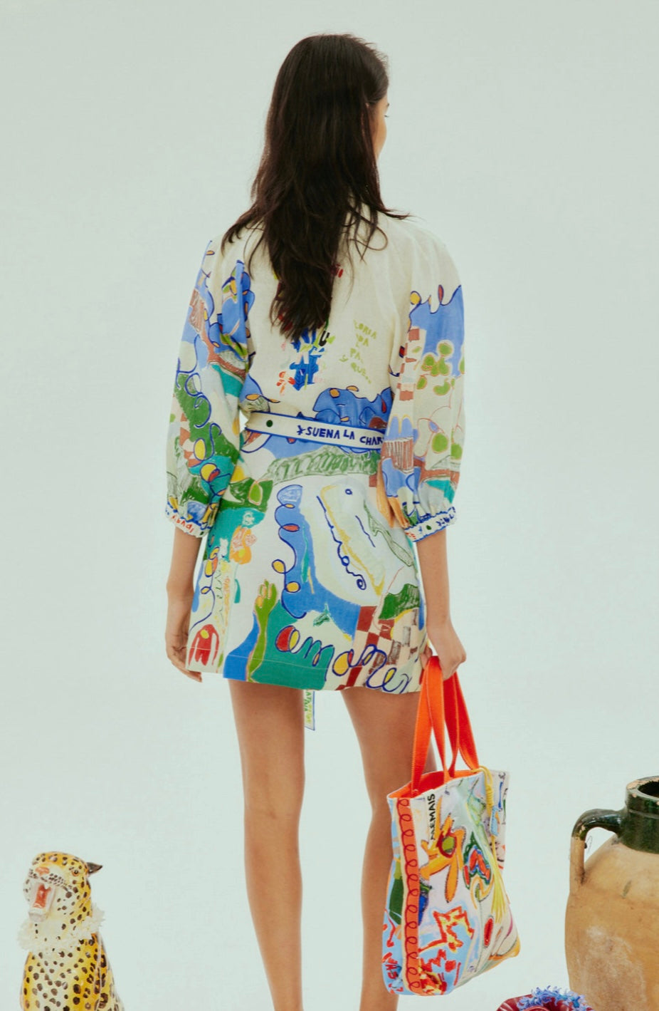 Alemais Nadia Mini Shirtdress