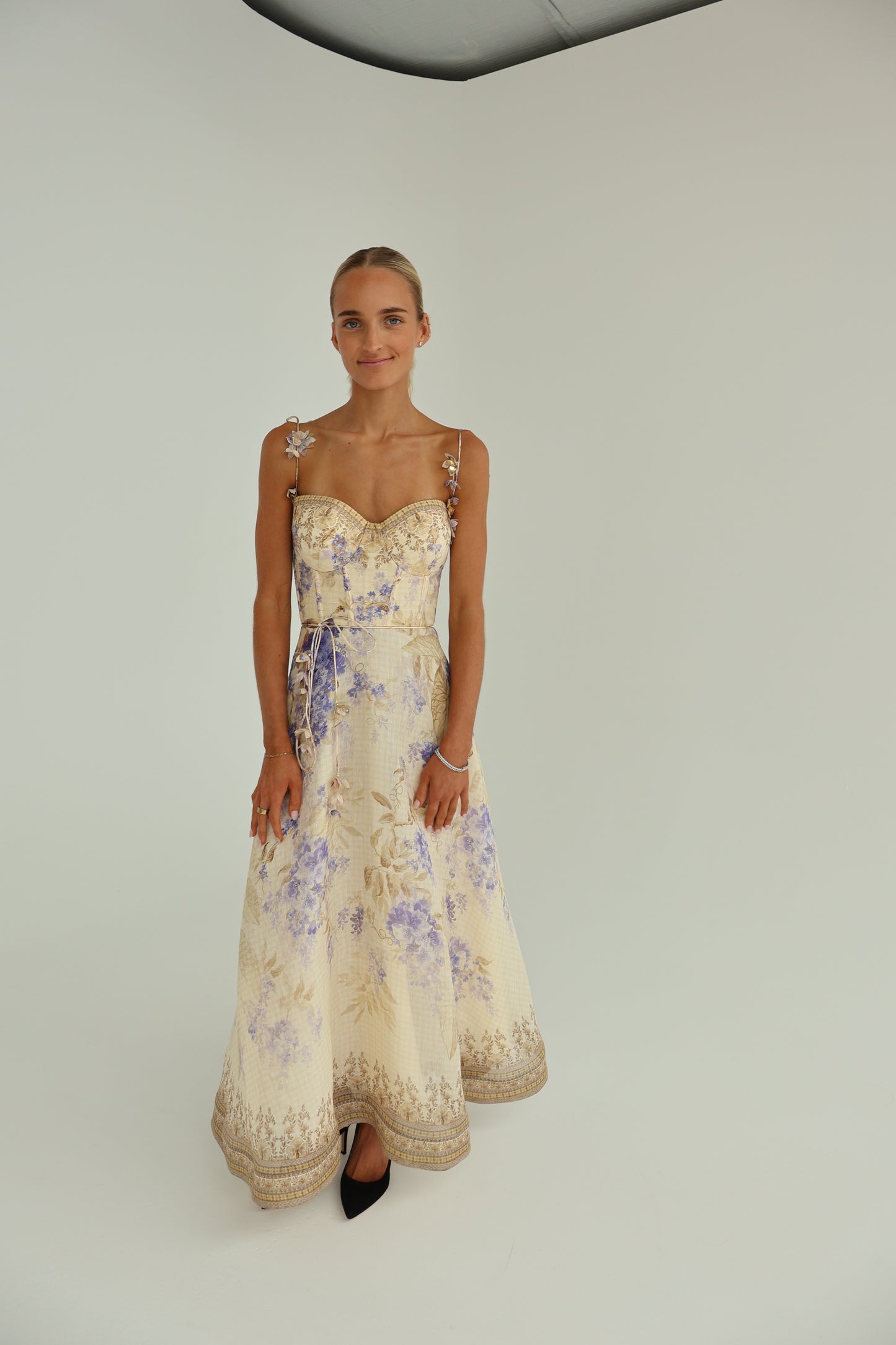 Zimmermann Dawning Picnic Dress in Lilac Floral