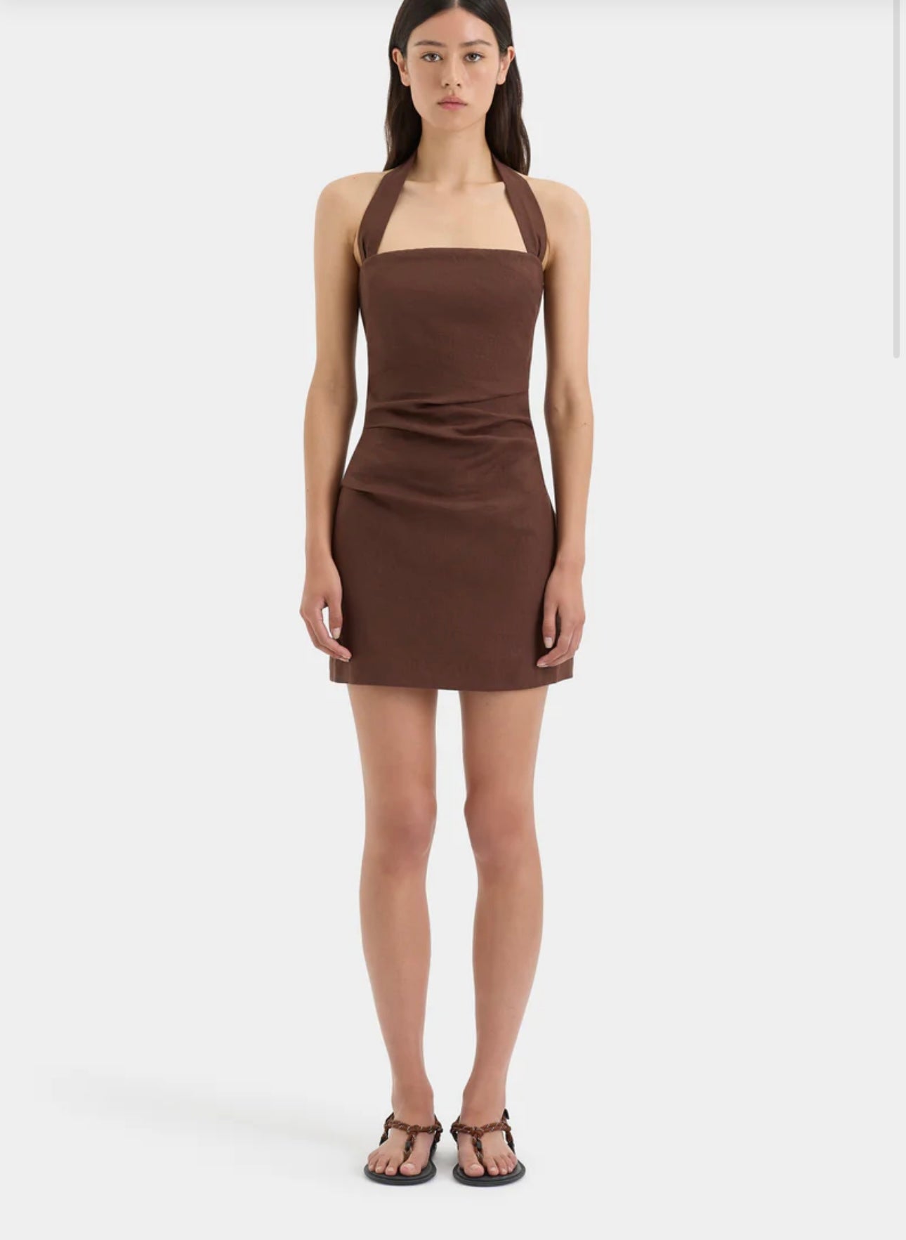 Sir the label Noemi Halter Mini Dress