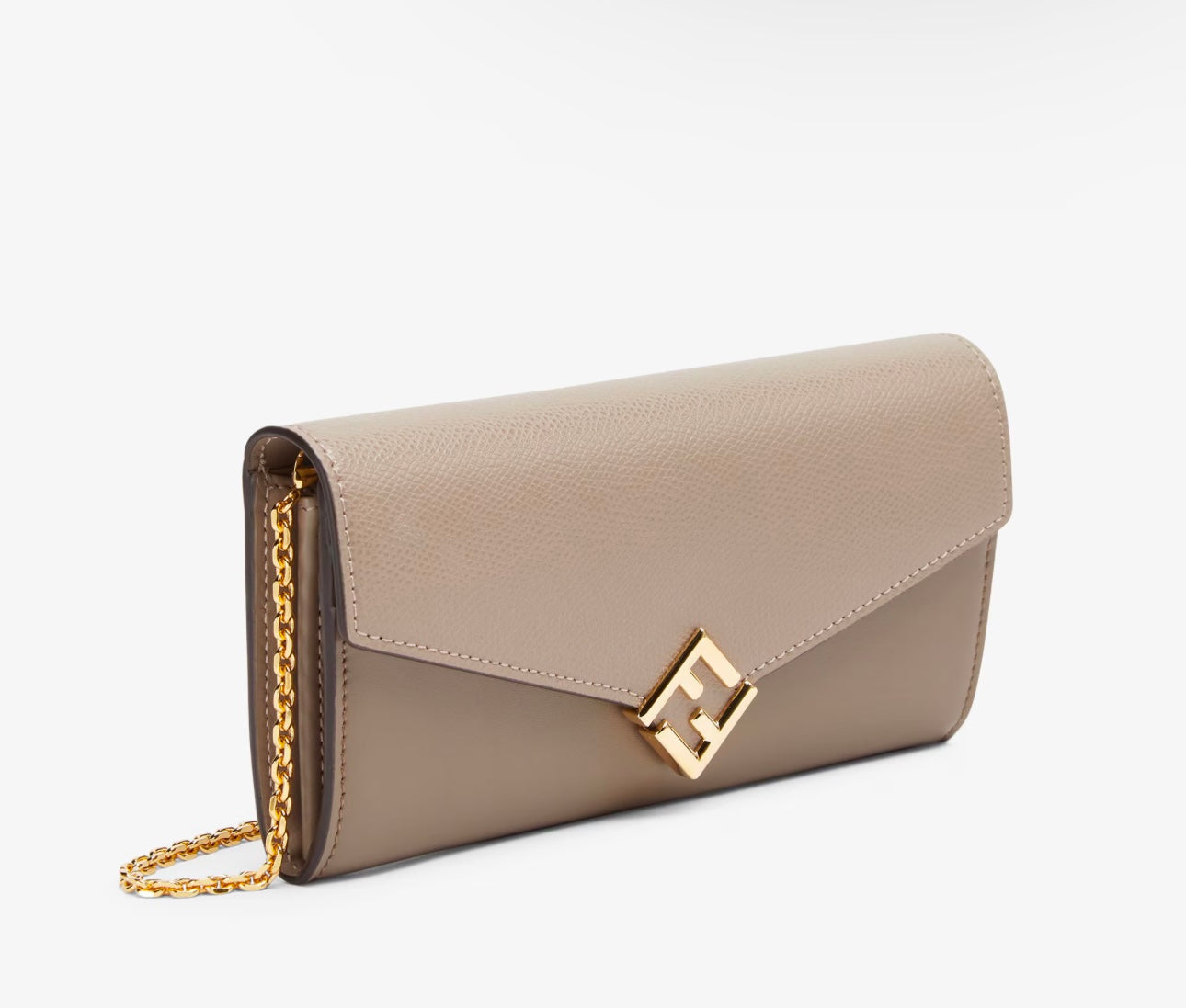 Fendi FF Diamonds Continental Chain Wallet