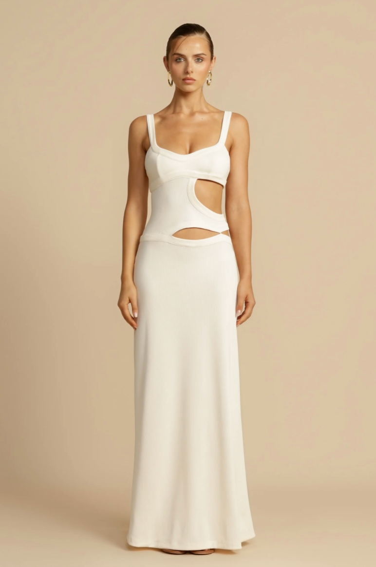 Arcina Ori Jetta Dress White – ABC Dress Hire