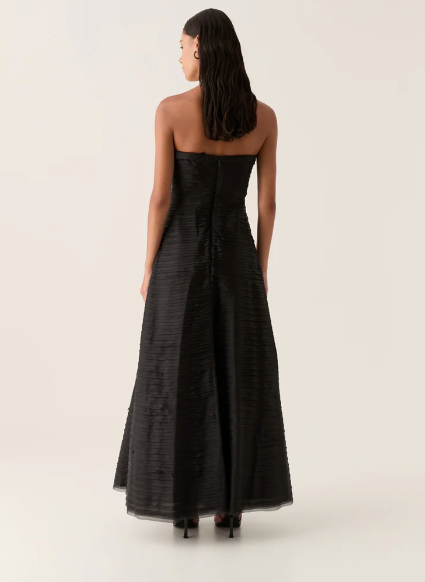AJE Soundscape Maxi Dress black