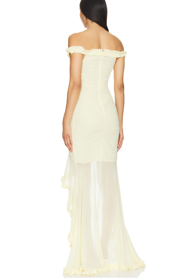 Majorelle chandra gown