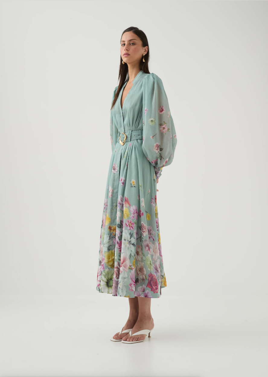 Aje Fleur Shirt Dress