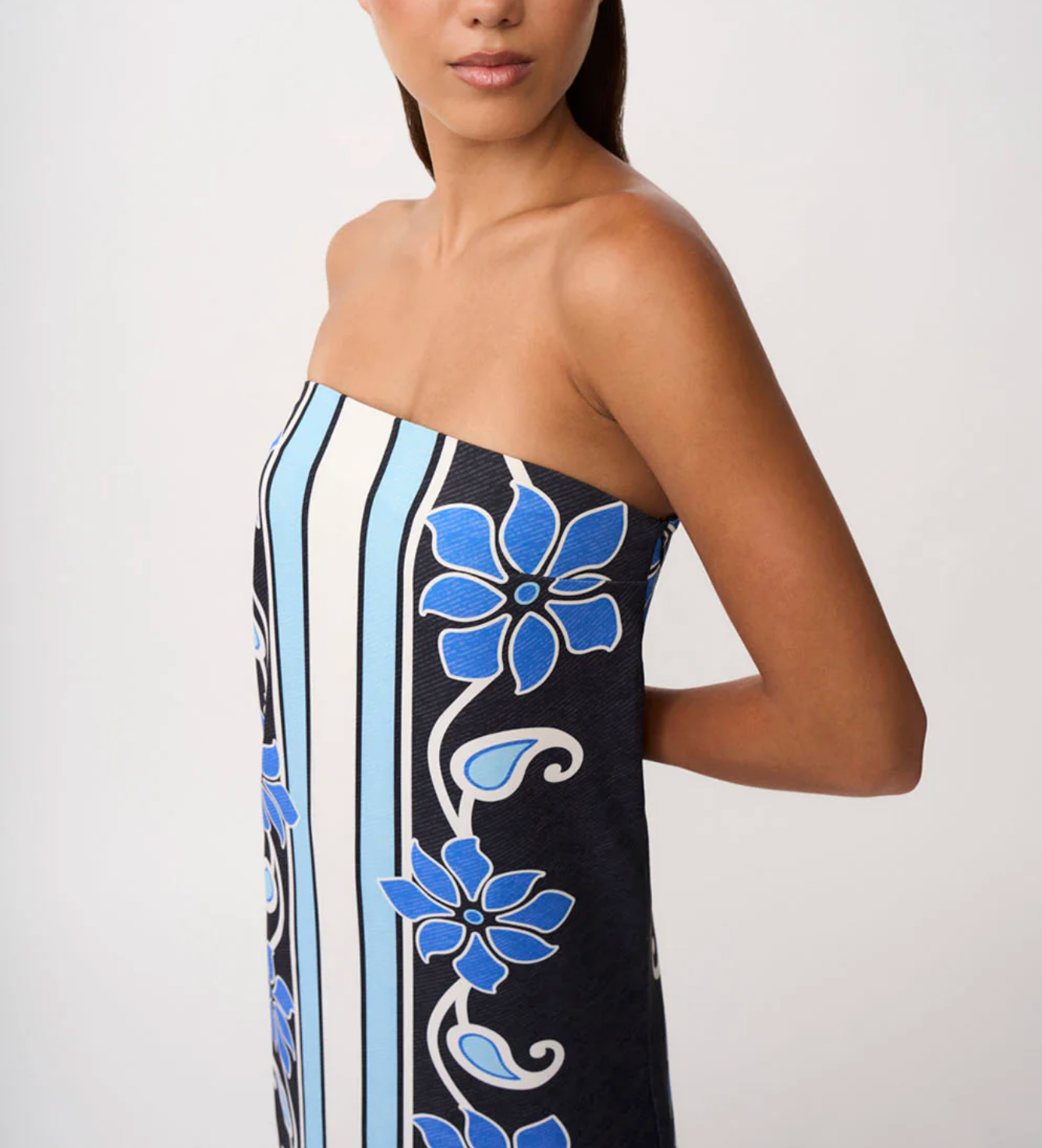 By Johnny - Azure Granada Strapless Dress