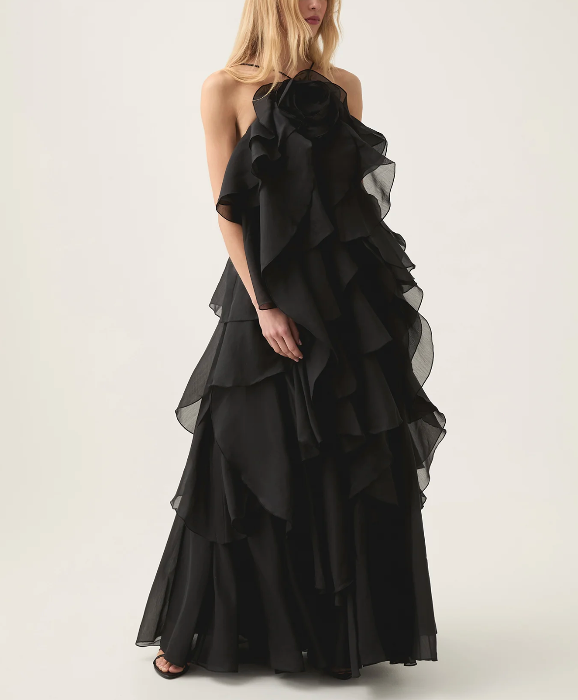 Aje Pandorea Layered Maxi Dress