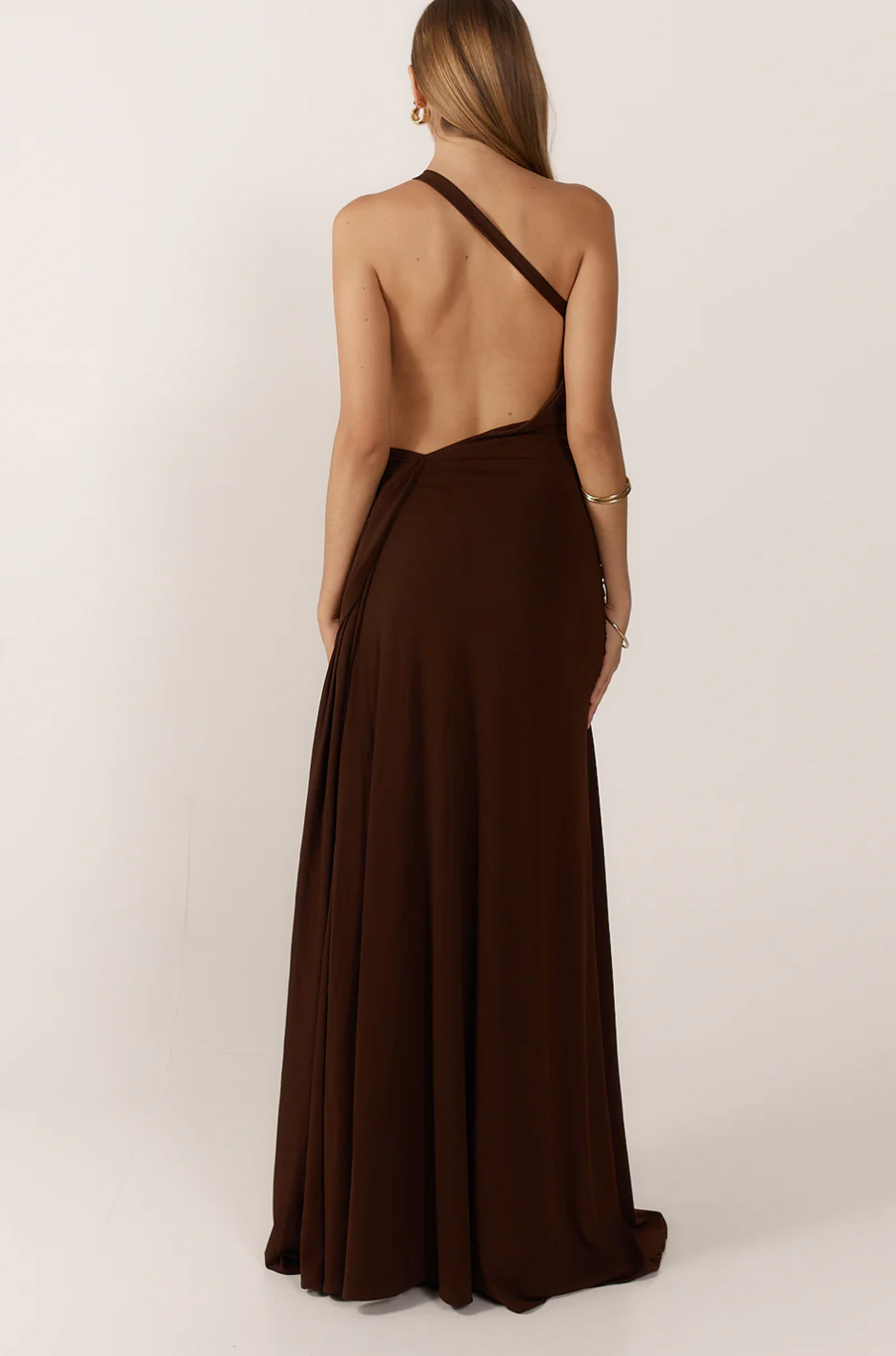 Ance Gria Gaia Gown - Brown