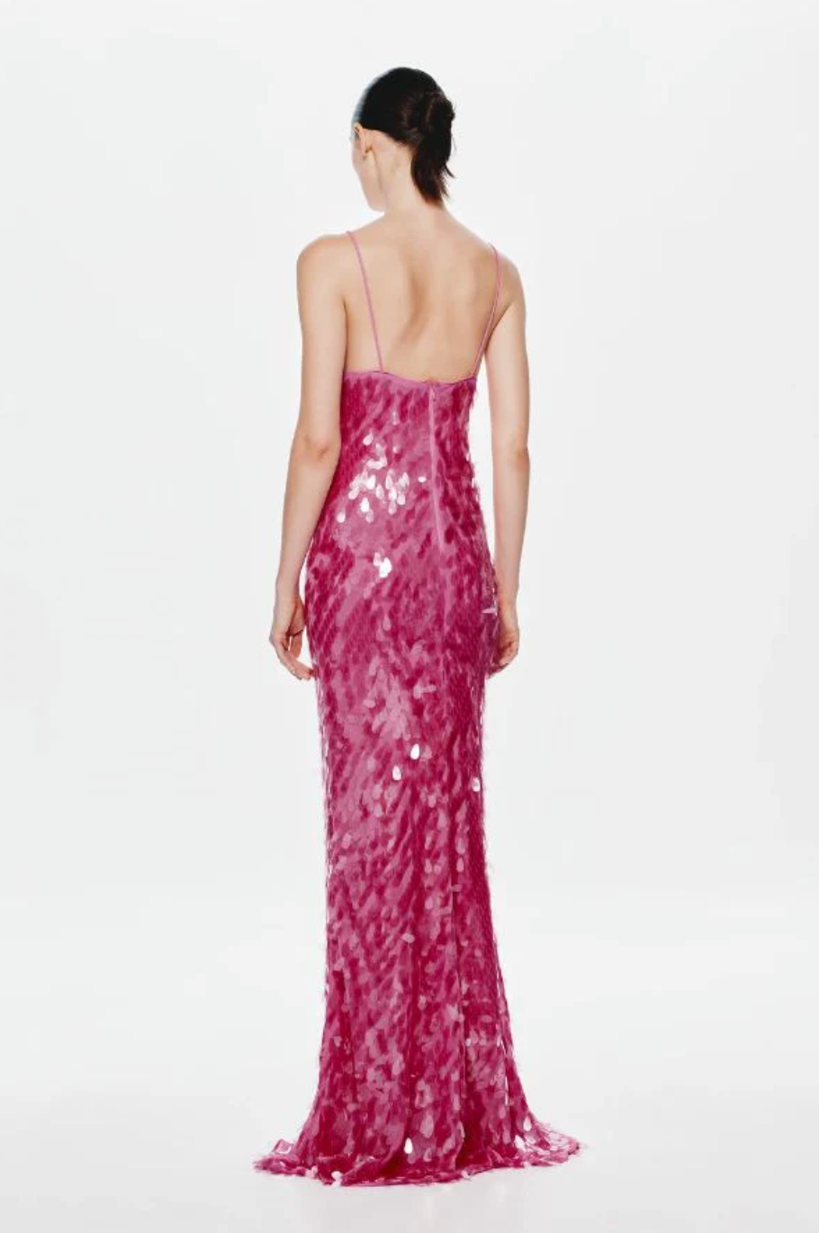 Misha The 'Sapphire' Sequin Dress Fuchsia