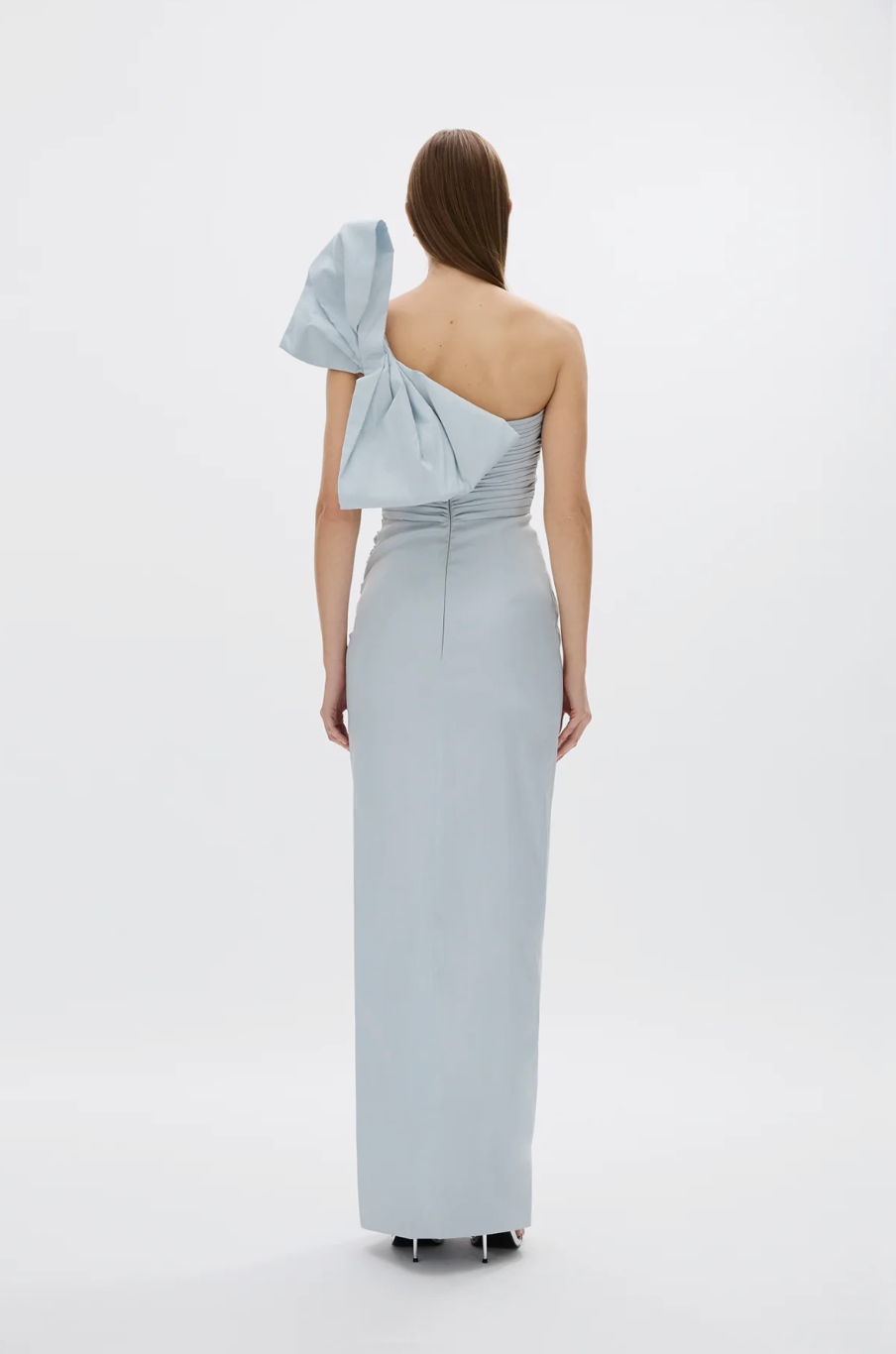 Rachel Gilbert Olive gown size 1
