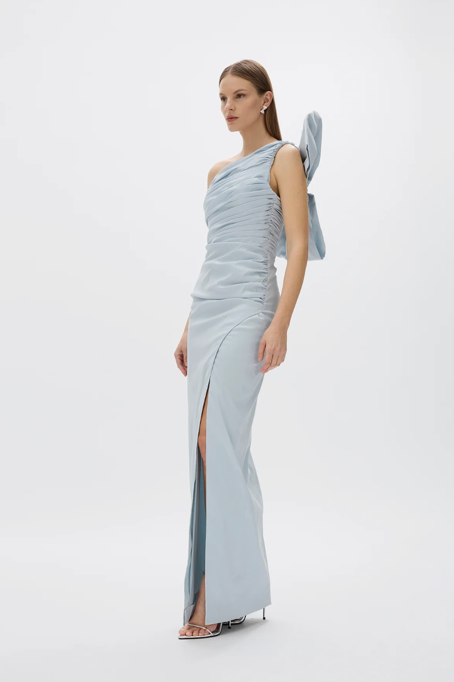Rachel Gilbert Olive gown size 1