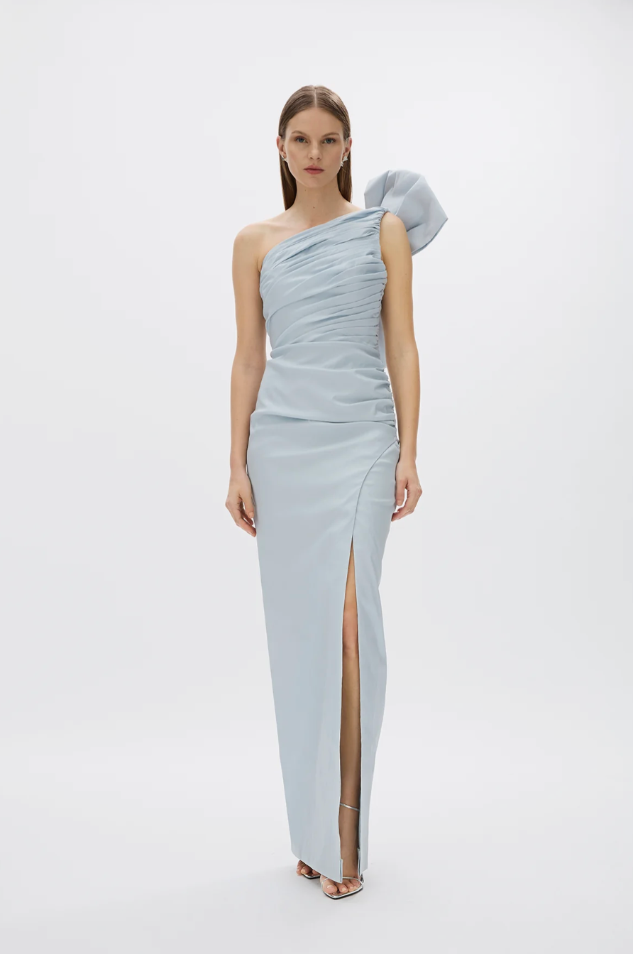 Rachel Gilbert Olive gown size 1
