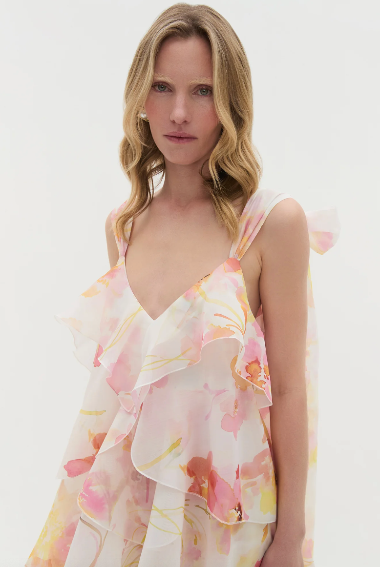 Aje Gracie Maxi Dress Wildflowers