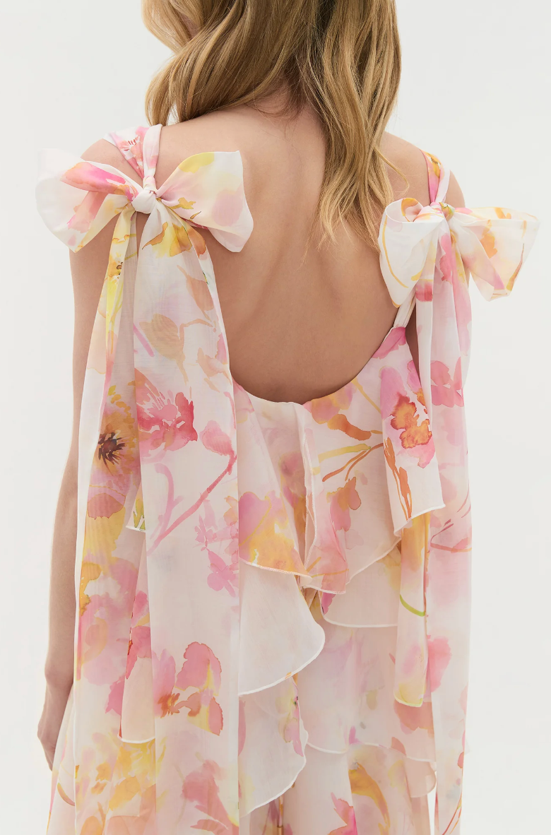 Aje Gracie Maxi Dress Wildflowers