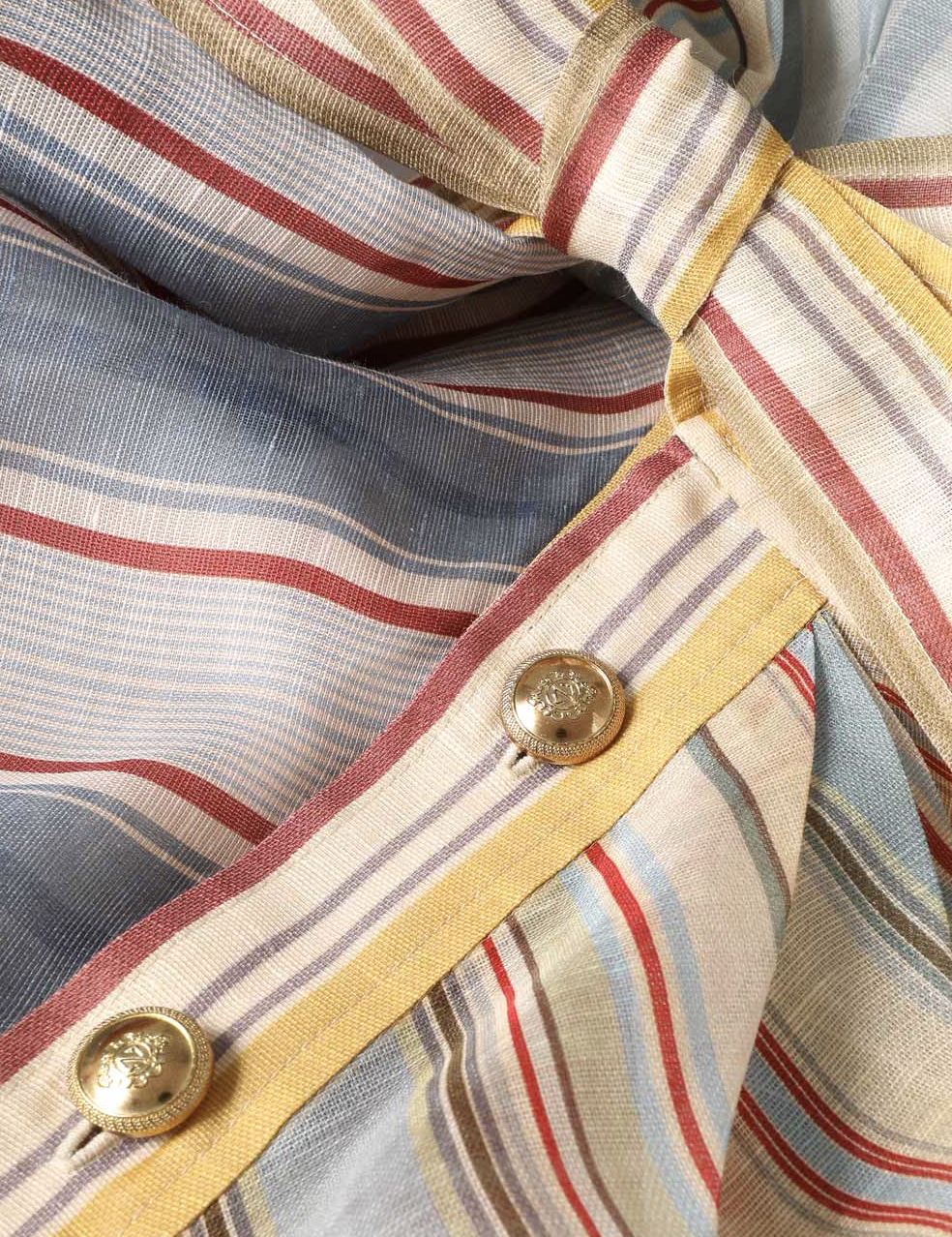 Zimmermann Rebellion Striped Mini Dress