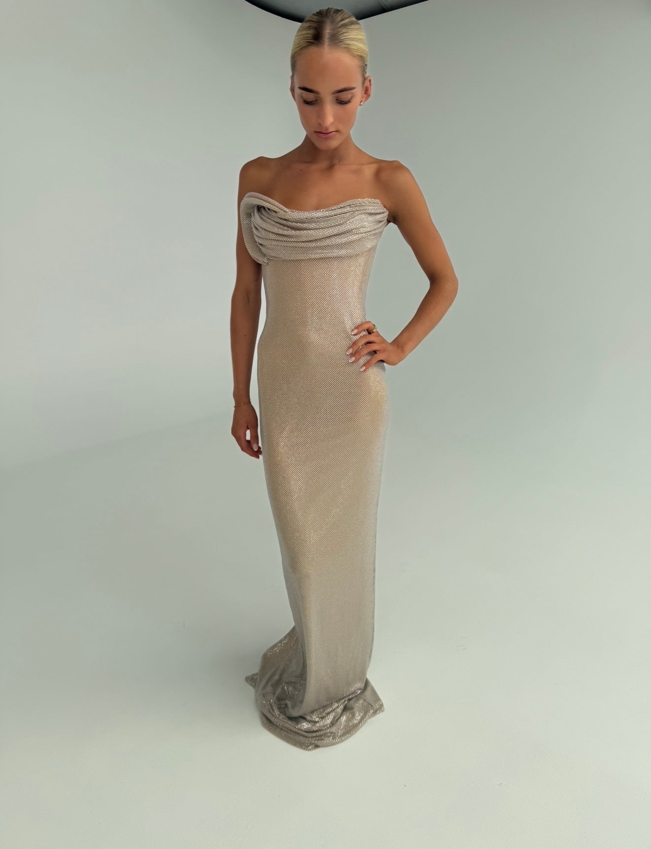 Albina Dyla Celeste Gown