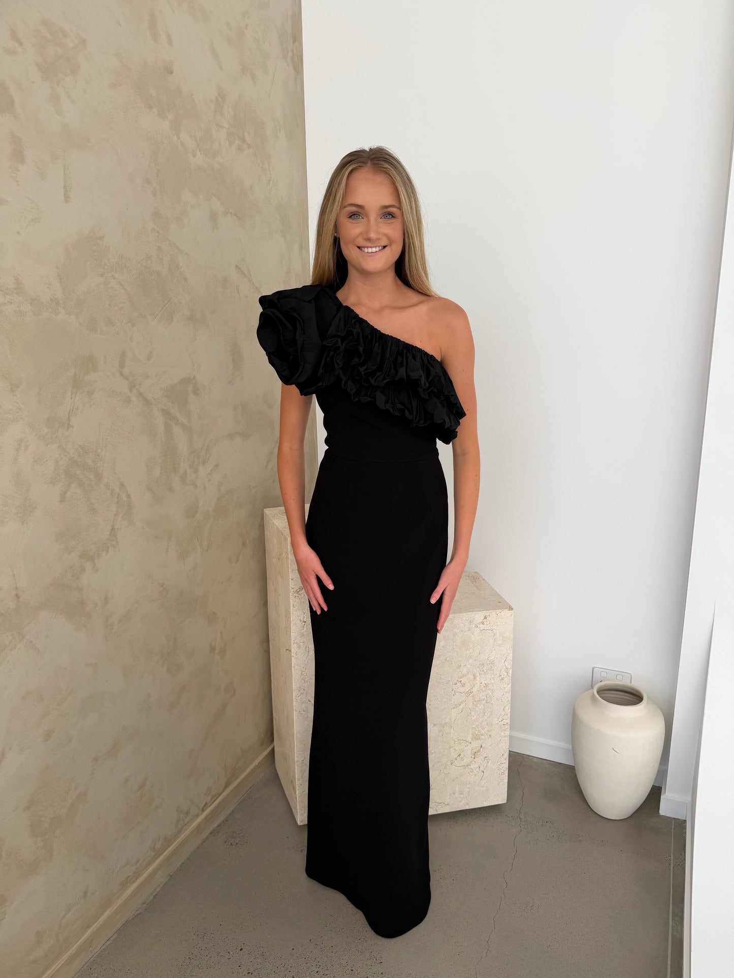 Rebecca Vallance Chloe One shoulder Gown