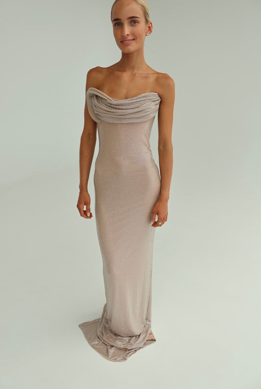 Albina Dyla Celeste Gown