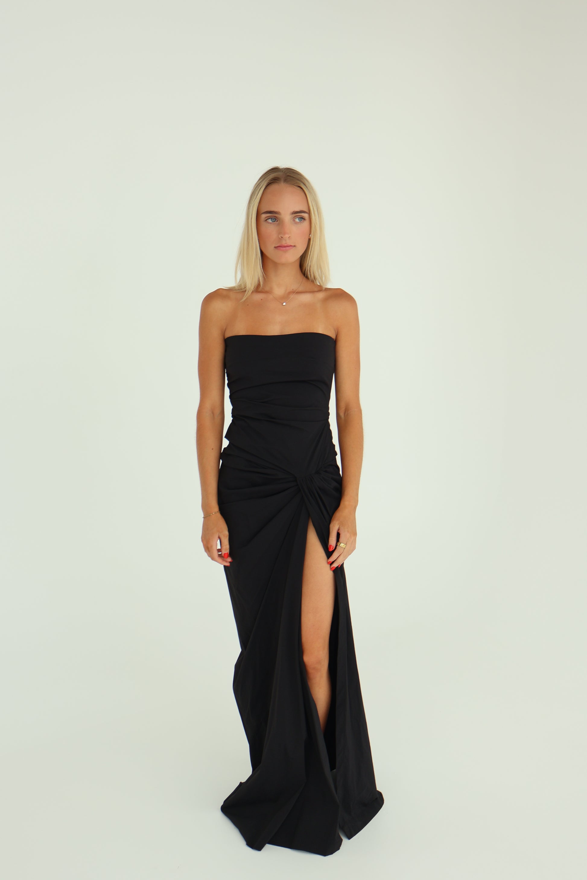 Bec & Bridge Domenic Strapless Dress ABC Dress Hire Bec & Bridge Domenic Strapless Dress ABC Dress Hire