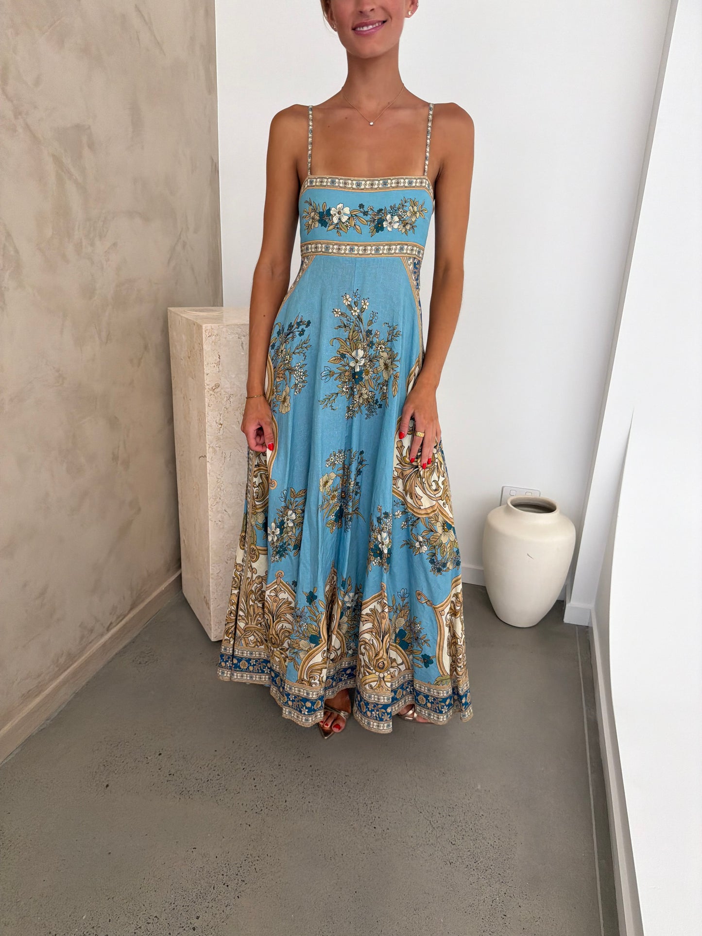 Alèmais x La. Sirena Cassie Exclusive Sundress