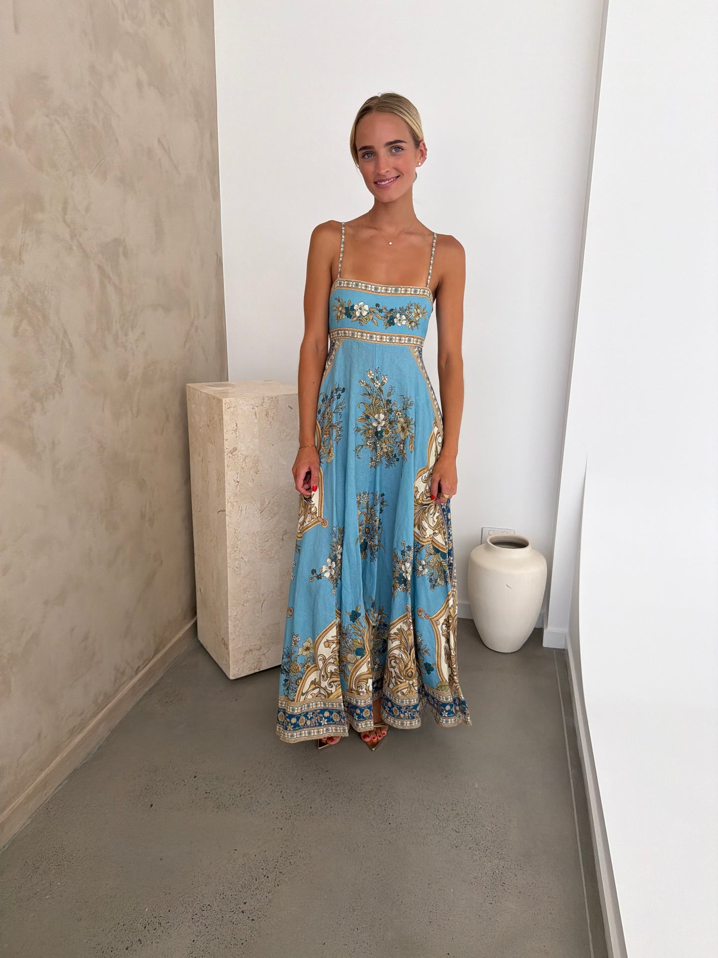 Alèmais x La. Sirena Cassie Exclusive Sundress