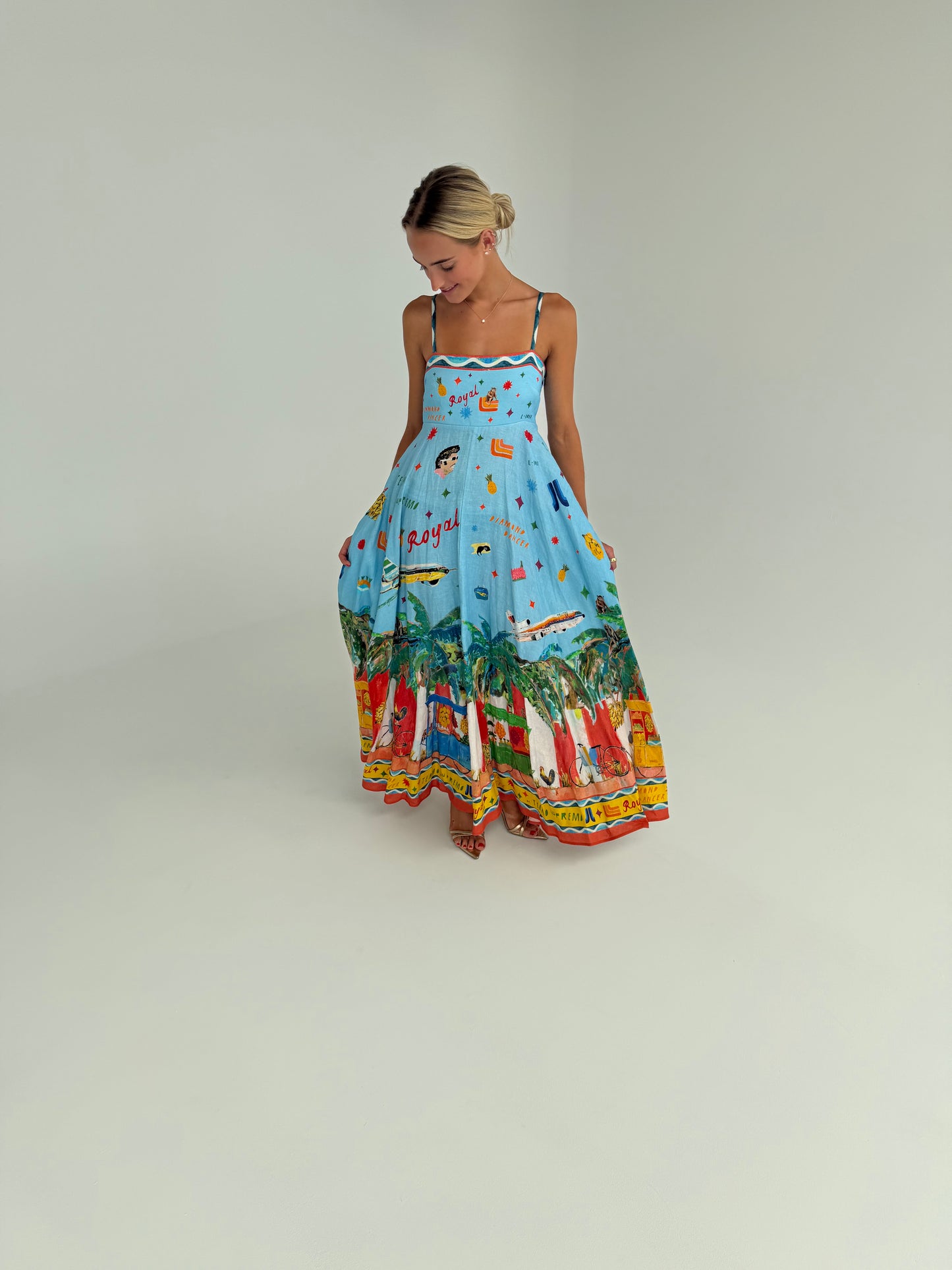 Alemais All Aboard Sundress