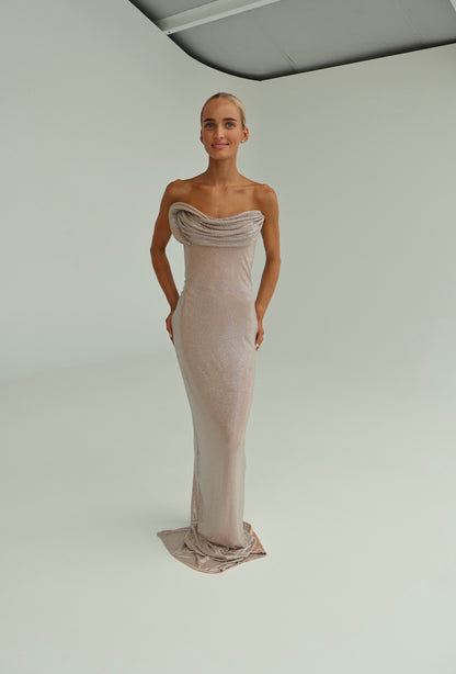 Albina Dyla Celeste Gown