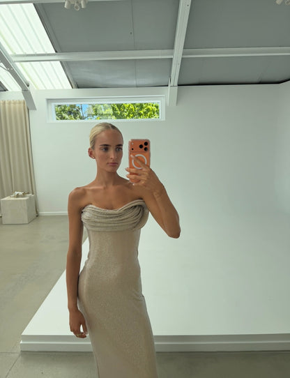 Albina Dyla Celeste Gown