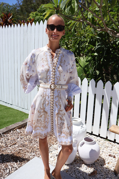 Zimmermann Hypnotic buttoned mini