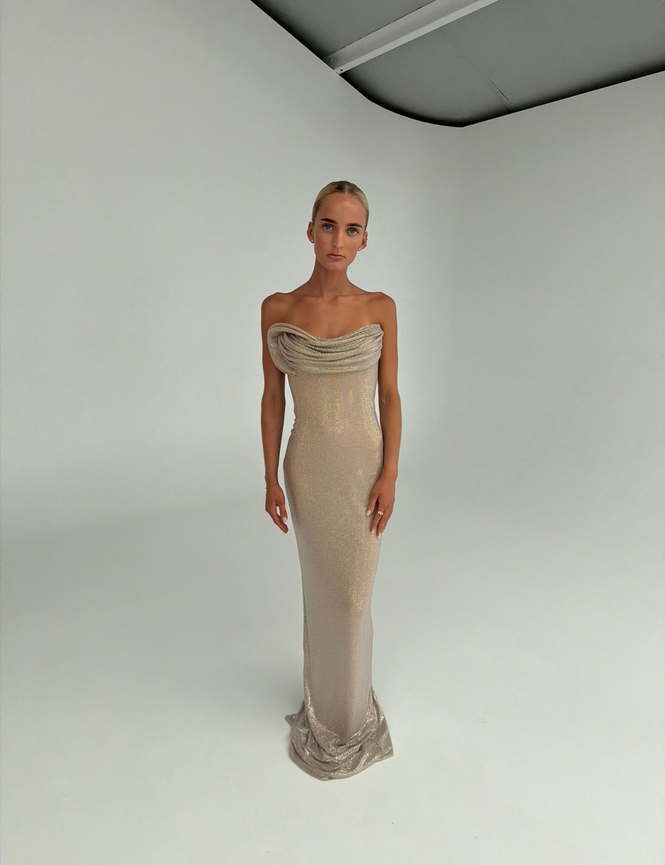 Albina Dyla Celeste Gown