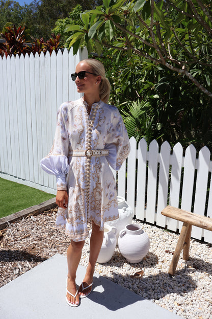 Zimmermann Hypnotic buttoned mini