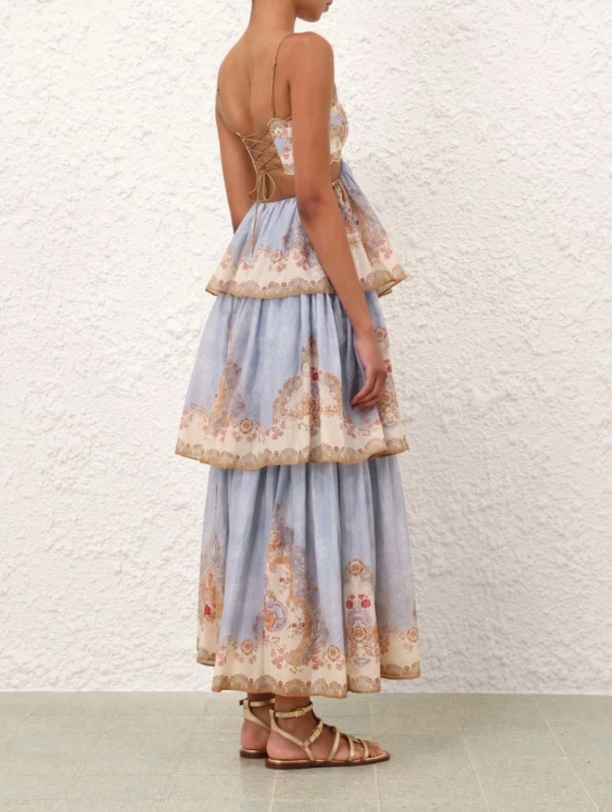 Zimmermann daylight tiered maxi dress