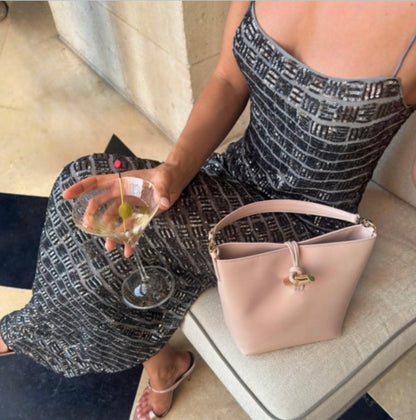 Arcina Ori Stevie Dress Chrome