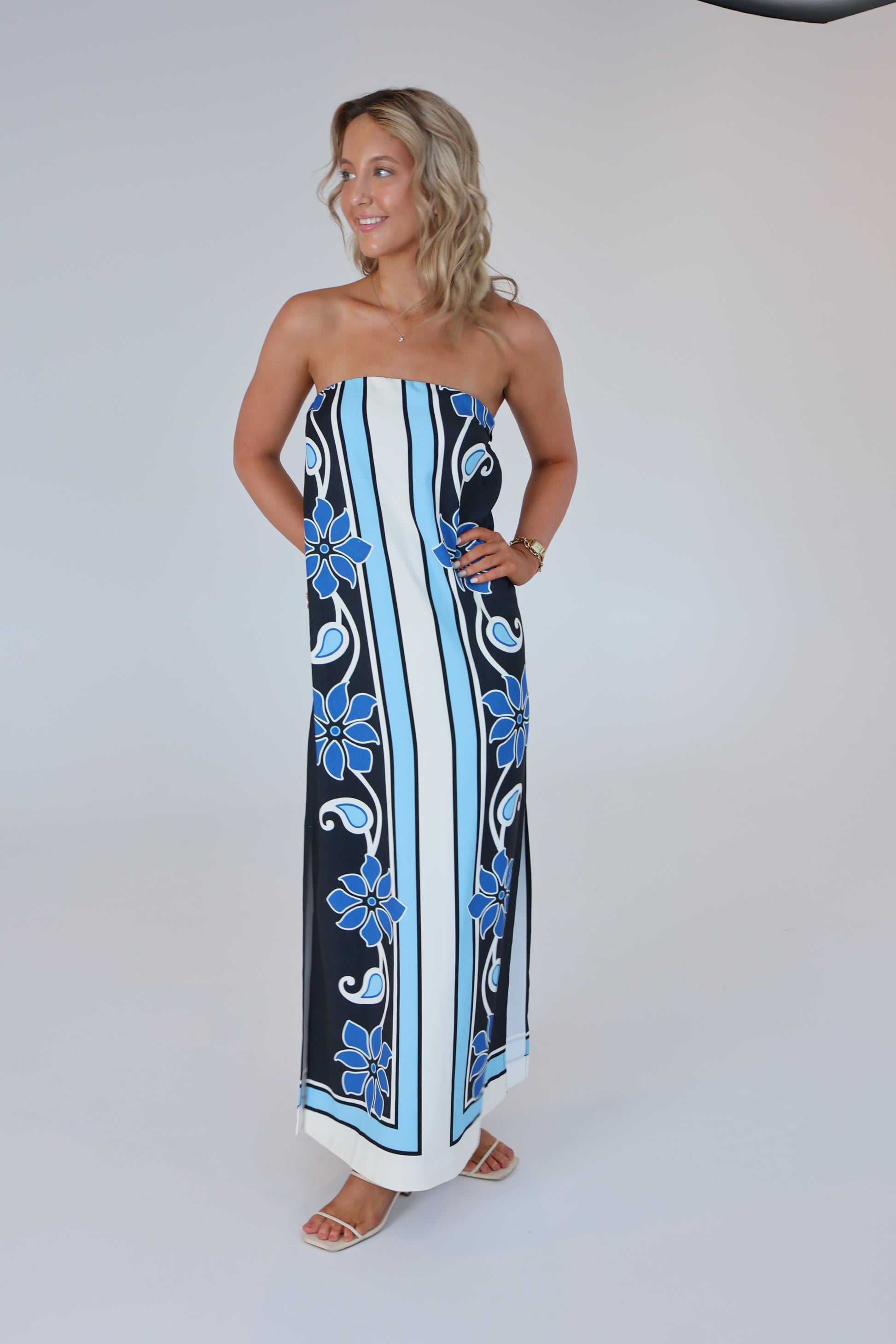 by johnny blue dress Oceana Strapless Dress