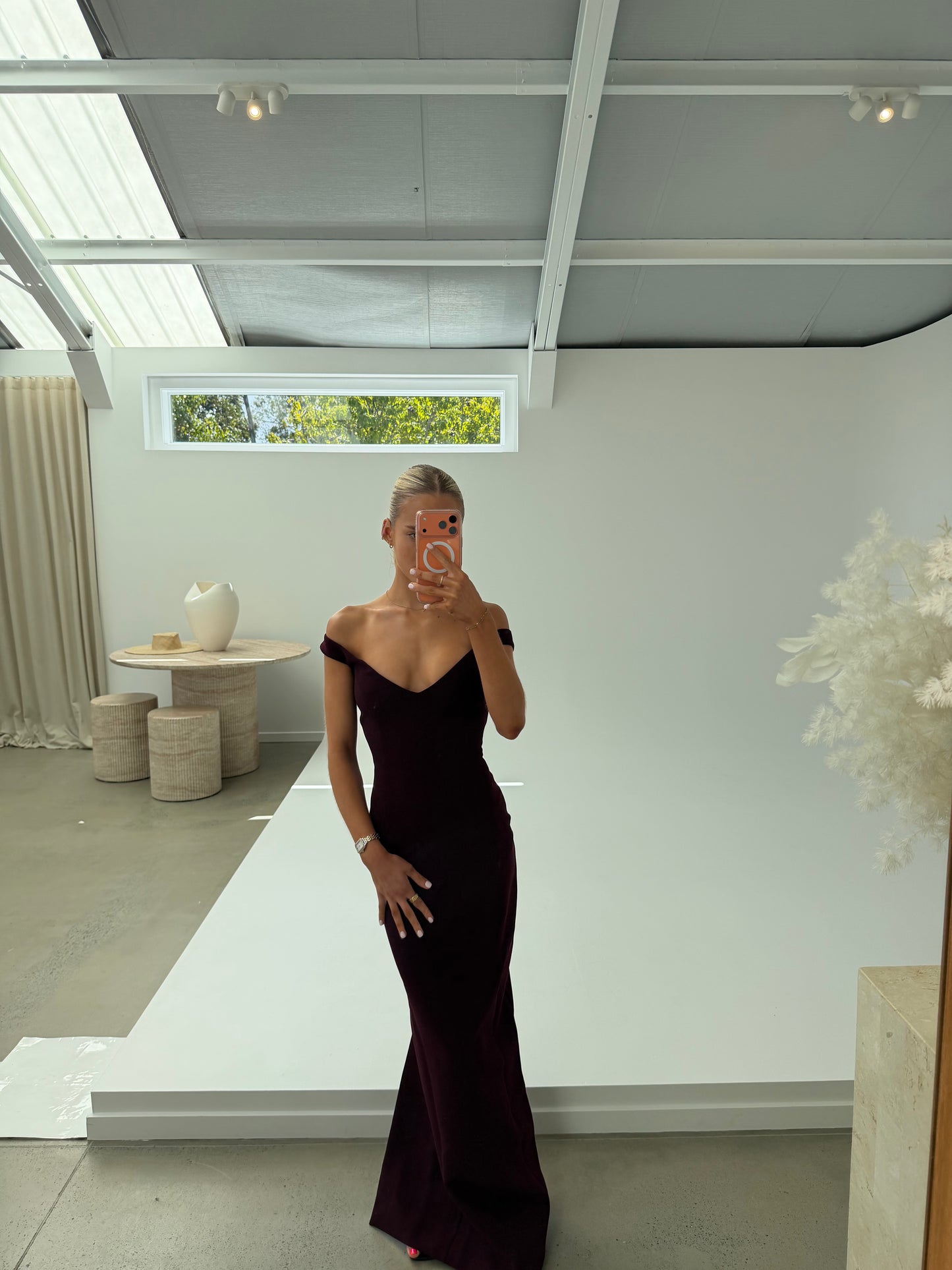 Arcina Ori Ellery Dress Plum