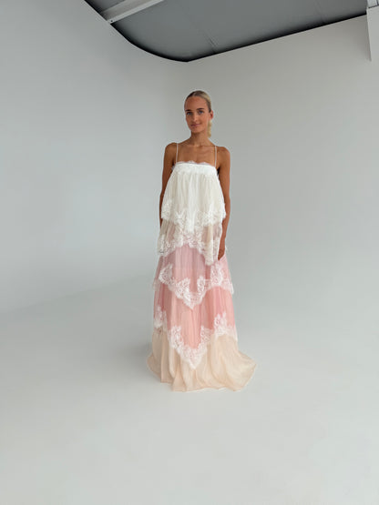 Aje Ophelia lace maxi dress