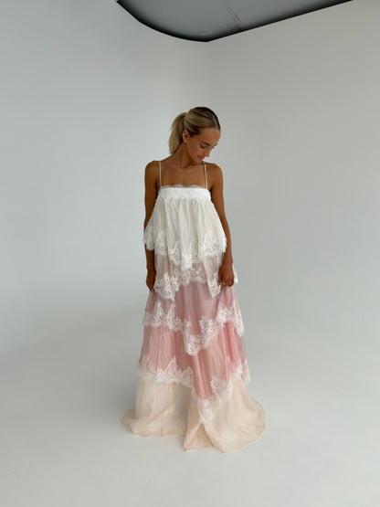 Aje Ophelia lace maxi dress