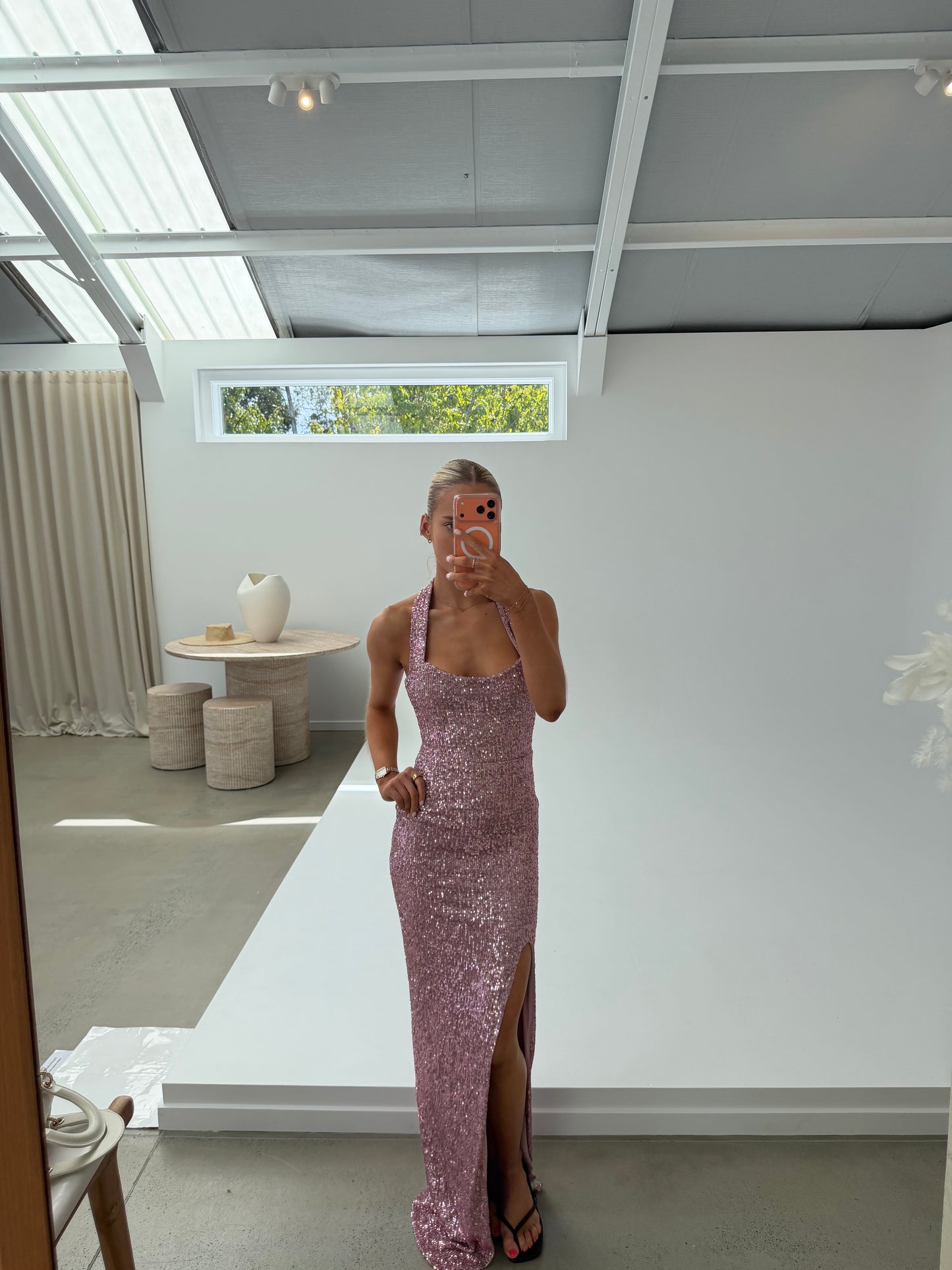 Nookie Fantasy Gown In Rose