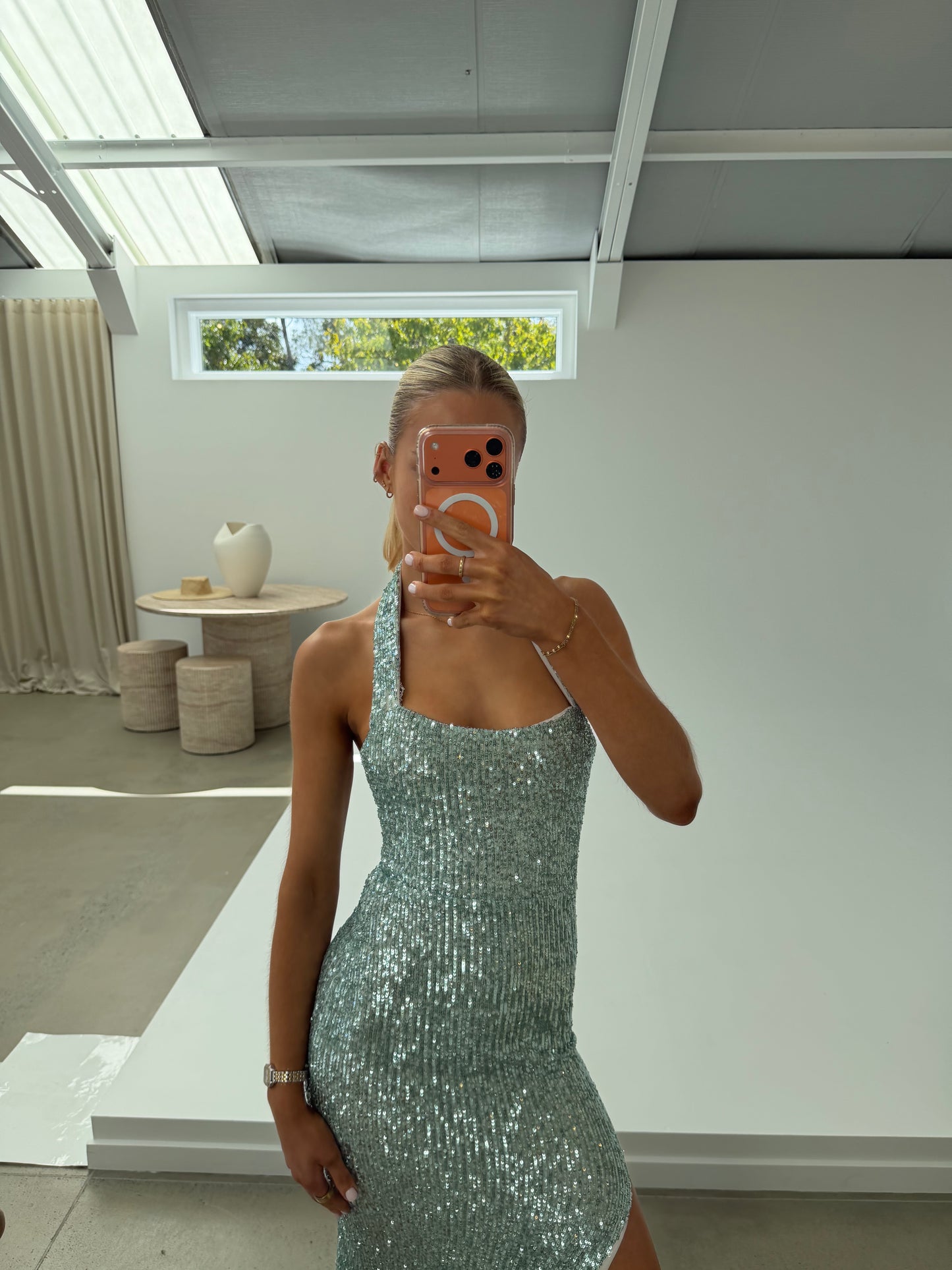 Nookie Fantasy Gown In Mint