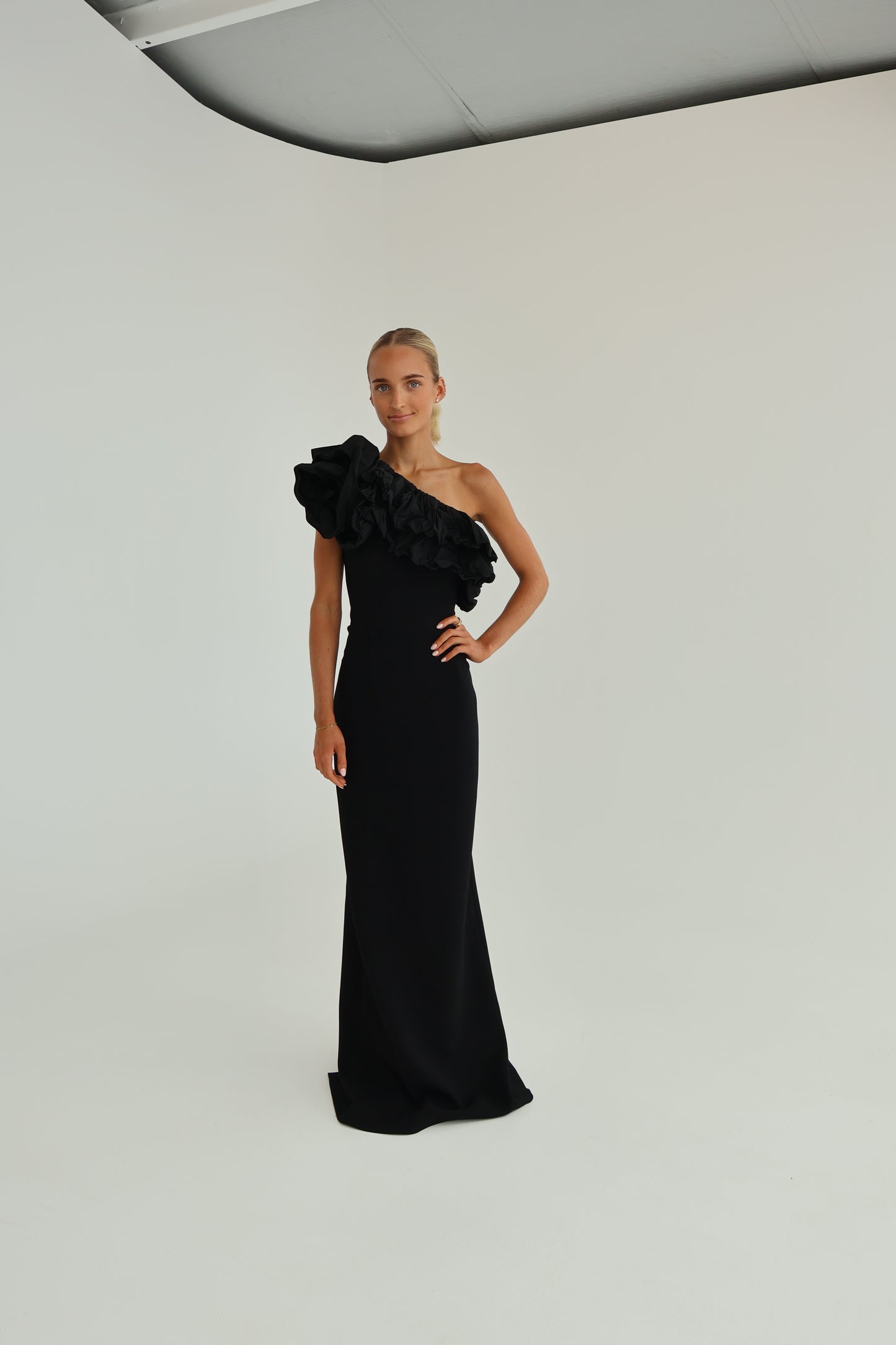 Rebecca Vallance Chloe One shoulder Gown