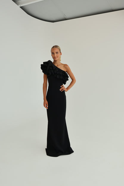 Rebecca Vallance Chloe One shoulder Gown