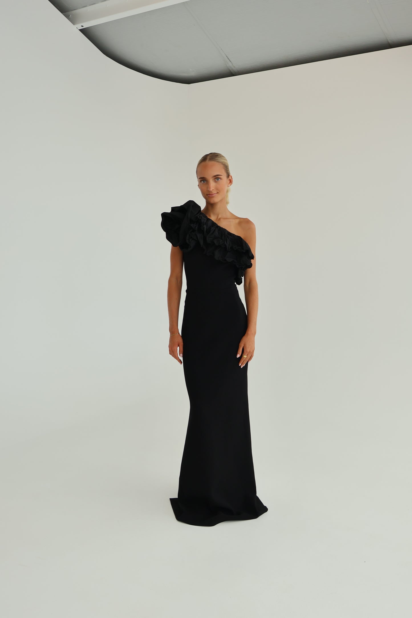rebecca vallance carline one shoulder dress Carline One Shoulder Dress by Rebecca Vallance for Rent