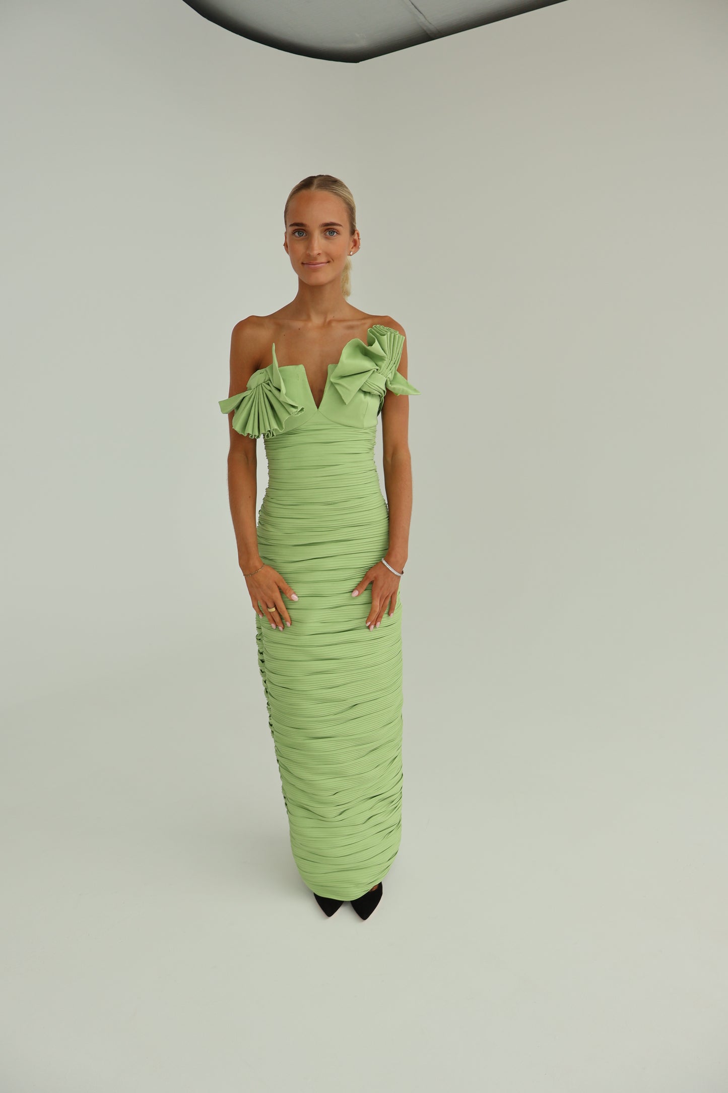 Rachel Gilbert Jensen gown