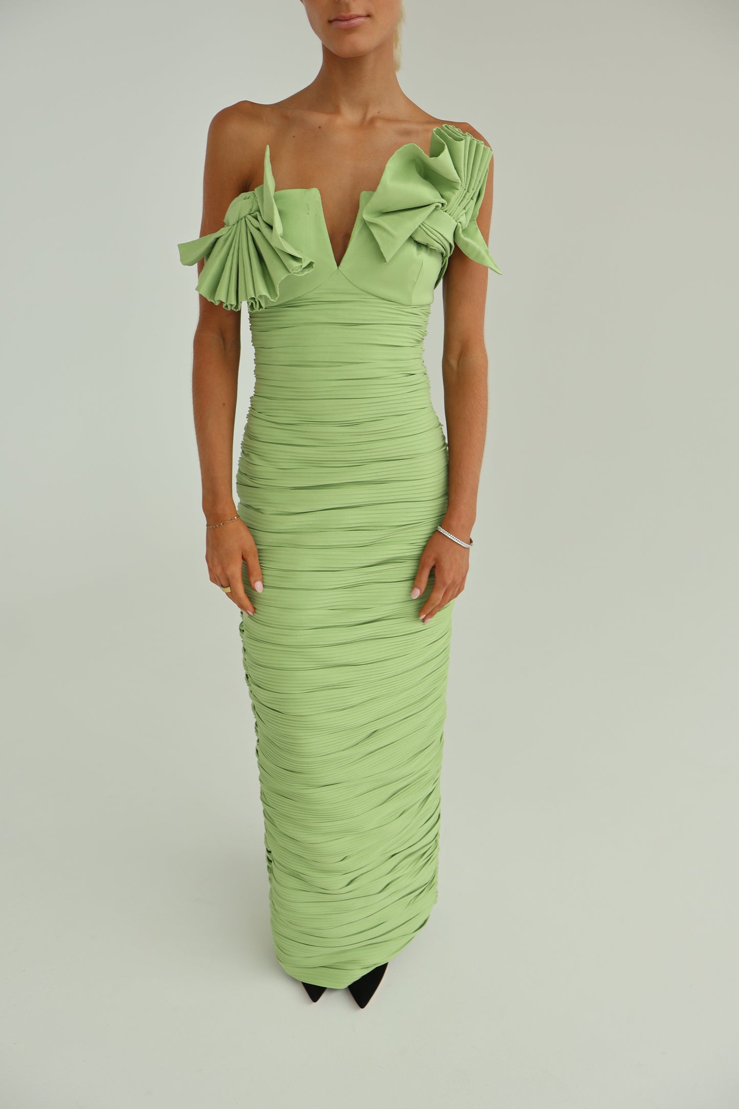 Rachel Gilbert Jensen gown