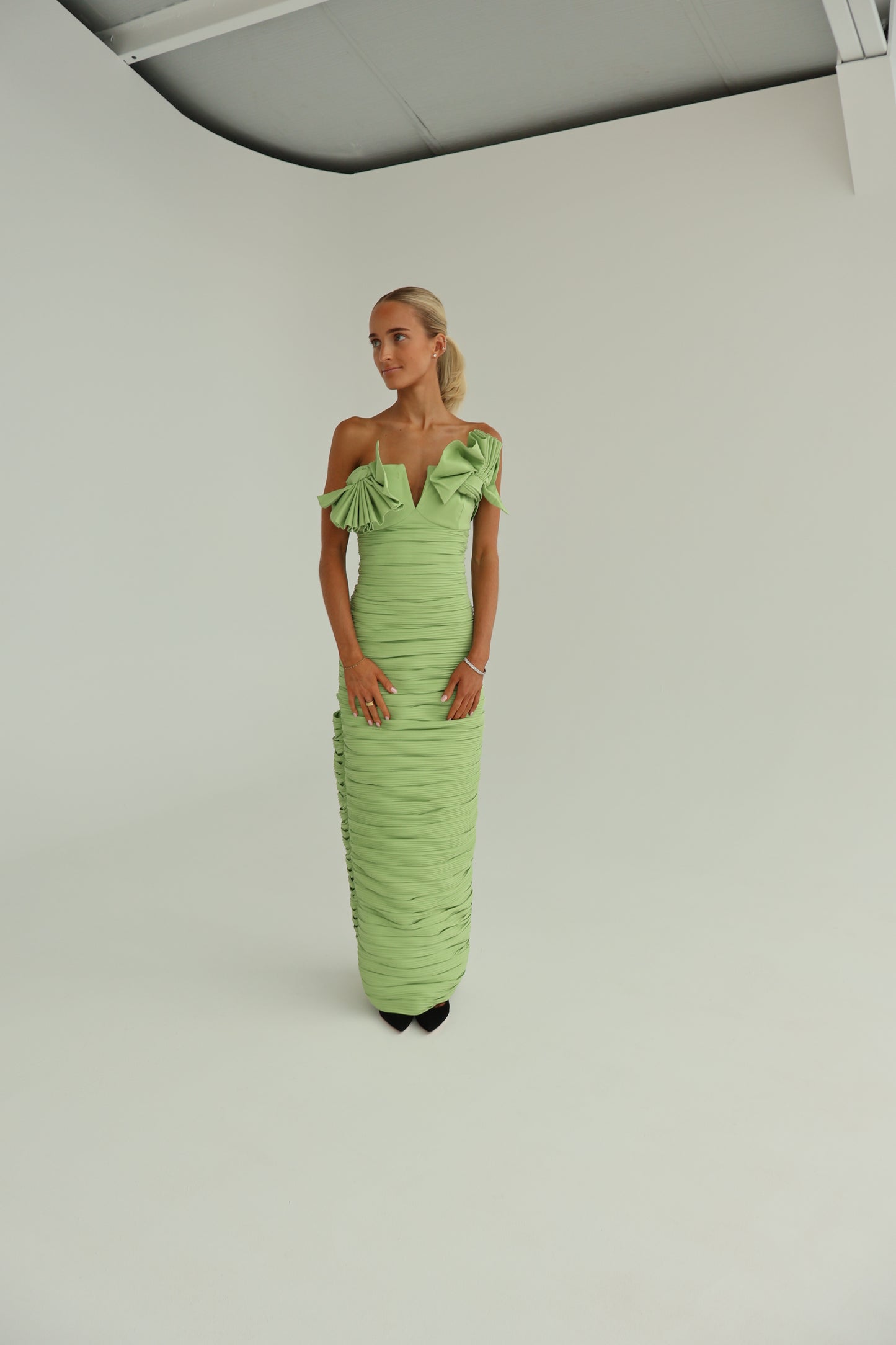 Rachel Gilbert Jensen gown