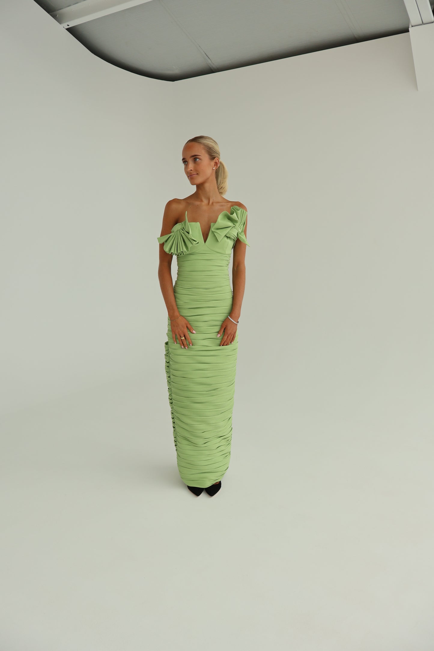 Rachel Gilbert Jensen gown