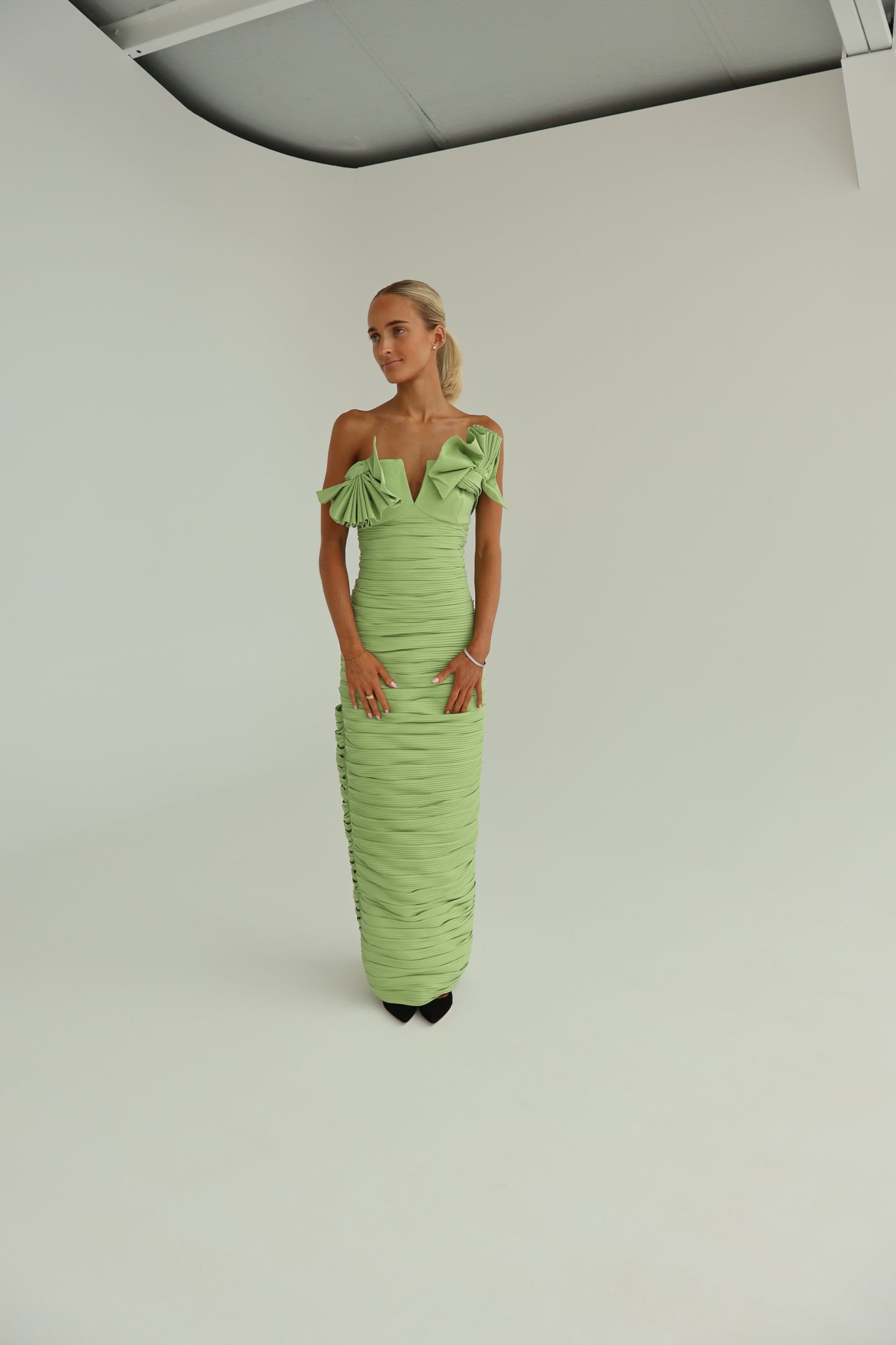 Rachel Gilbert Jensen gown