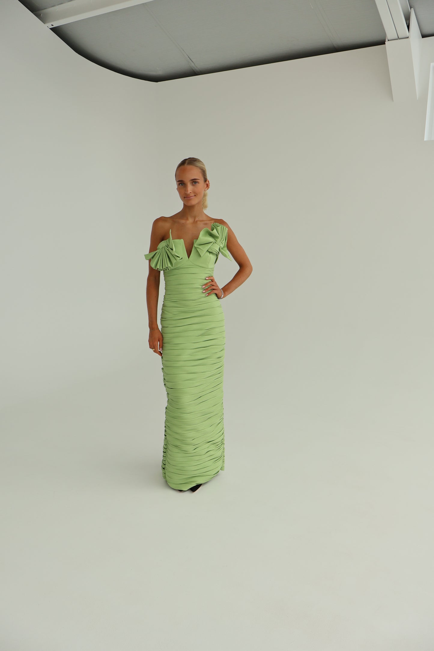 Rachel Gilbert Jensen gown