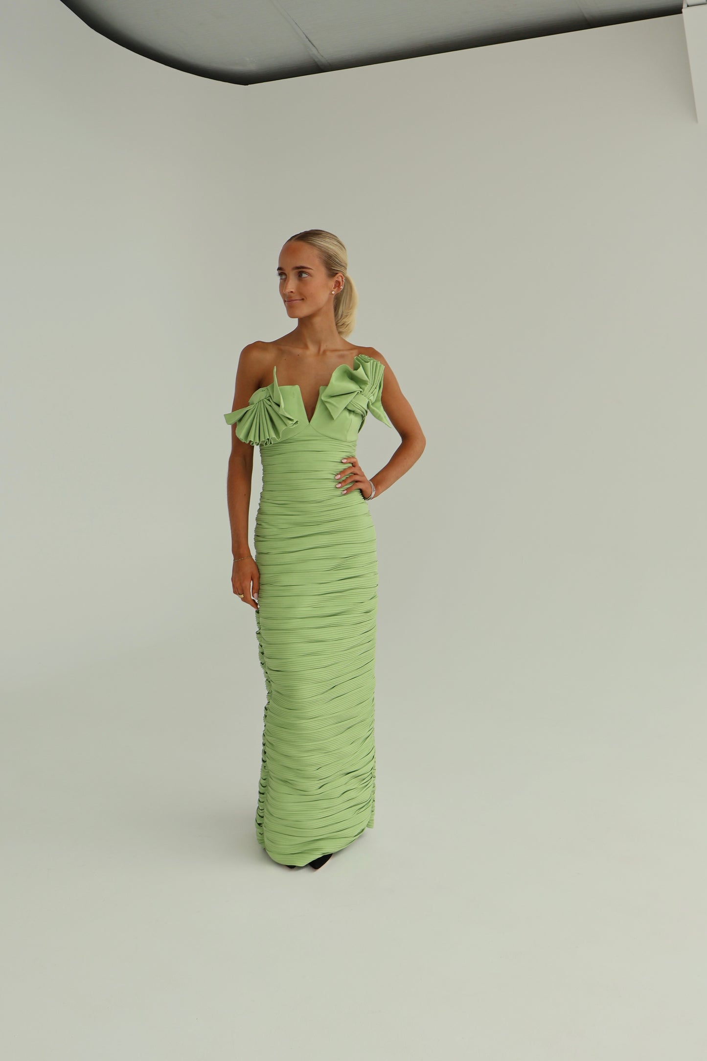 Rachel Gilbert Jensen gown