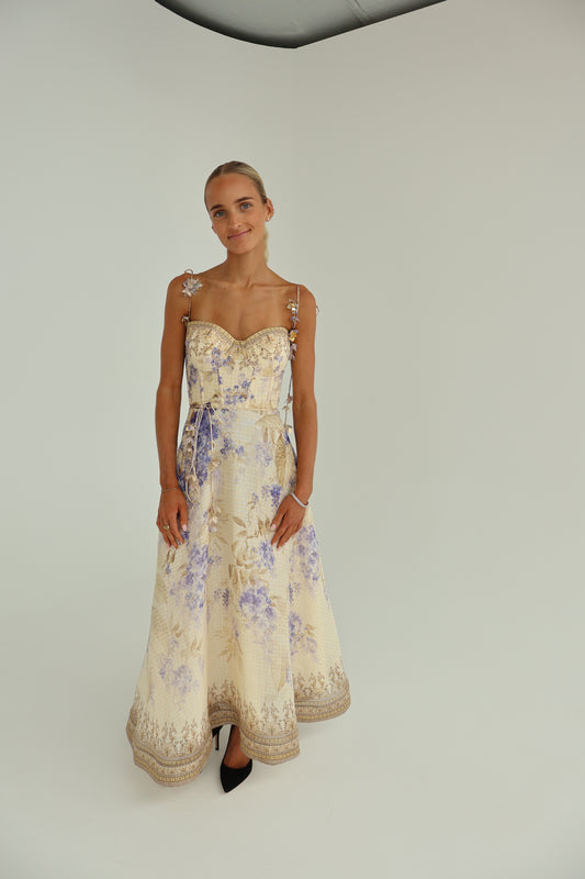 Zimmermann Dawning Picnic Dress in Lilac Floral